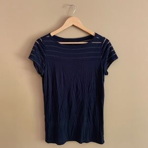 🍁5 for 20!🍁 INC Navy Blue T-Shirt
